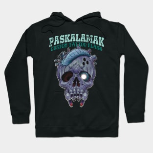 cyborg skull paskalamak shirt again Hoodie